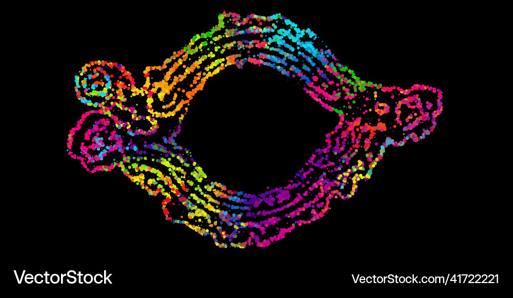 Bright abstract image in a modern style Bright abstract image in a modern style vector image