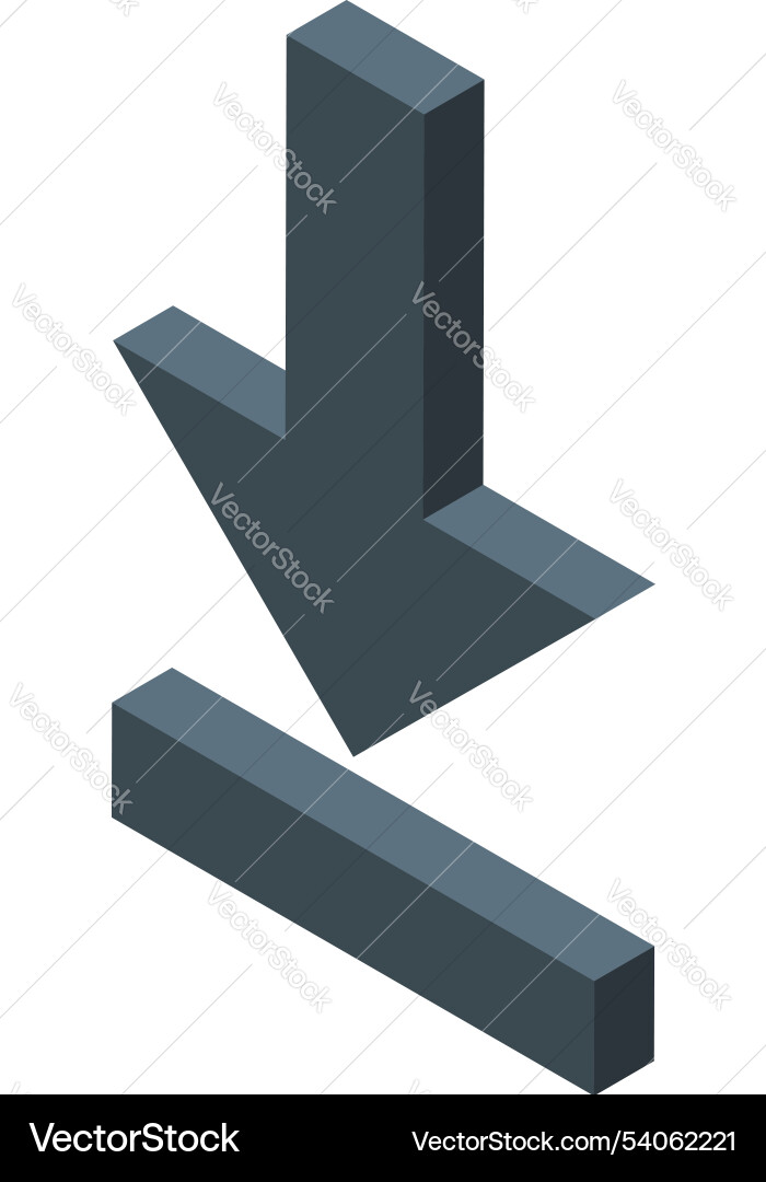 Download icon showing data transfer and file Download icon showing data transfer and file vector image