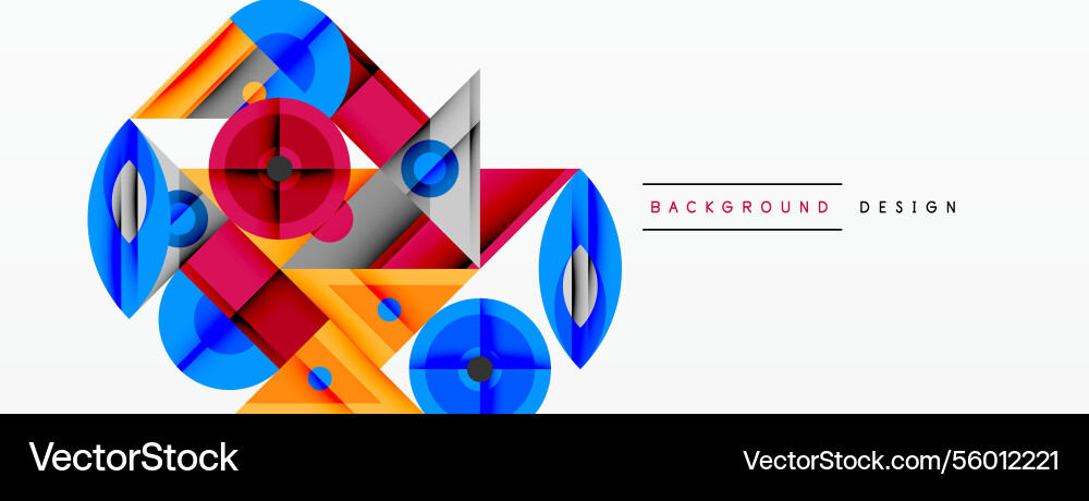 Dynamic geometric composition with sharp angles Dynamic geometric composition with sharp angles vector image