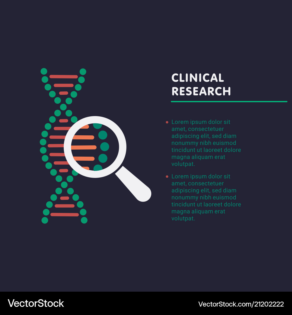 Dna analysis genetics testing chain Vector Image