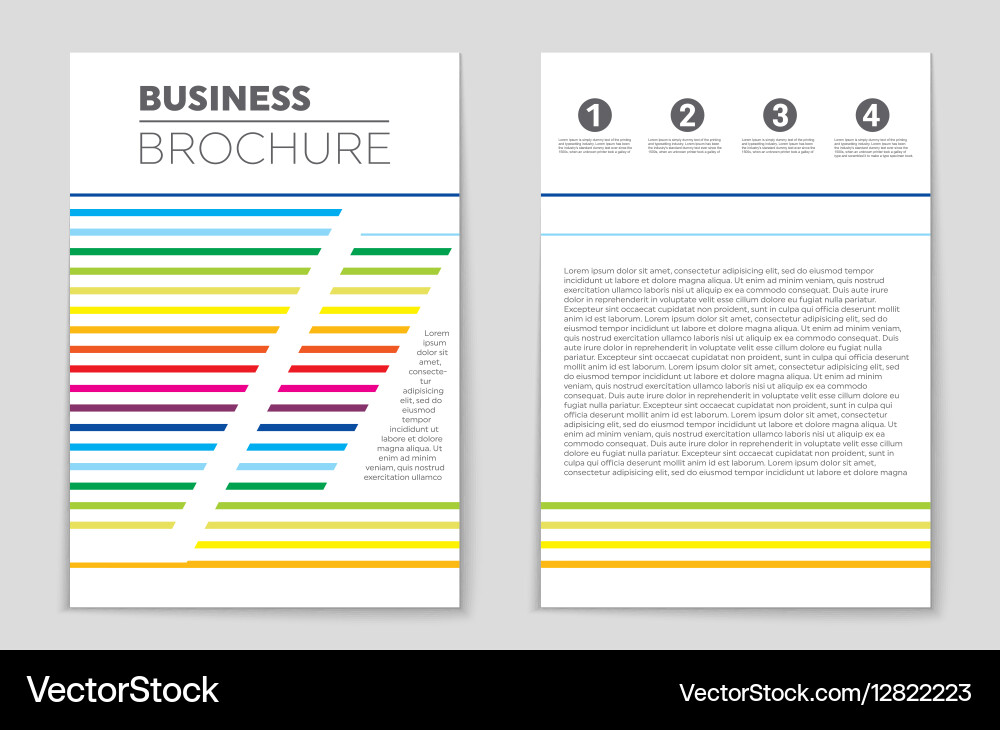 Abstract layout background set for art vector image