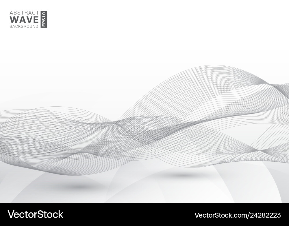 Abstract Speed Wave Background vector image