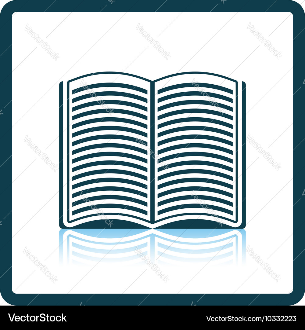 Open book icon Royalty Free Vector Image - VectorStock