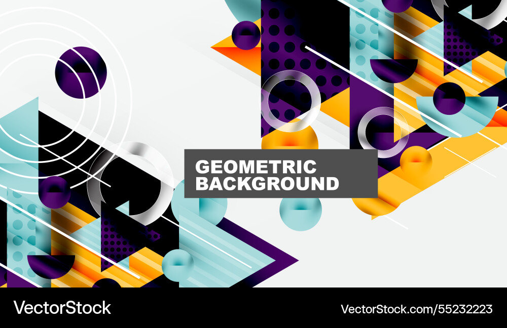 Sleek abstract background - layered triangles Sleek abstract background - layered triangles vector image