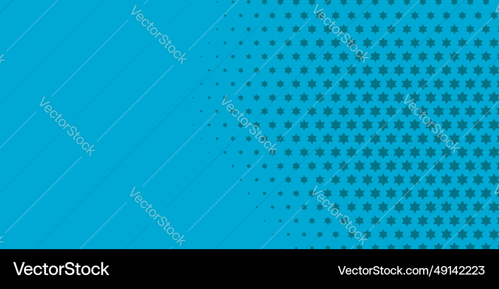 Stars shape two color abstract background Vector Image