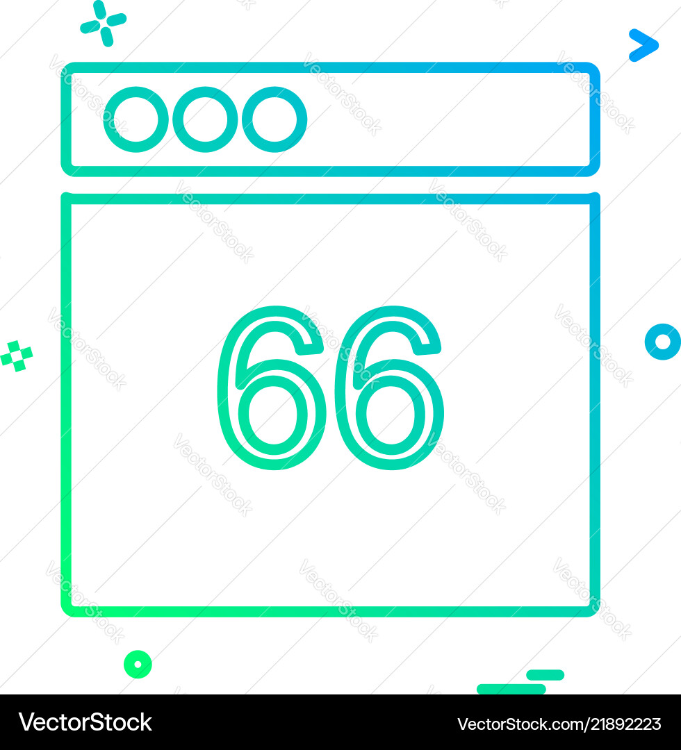 Web layouts icon design Vector Image