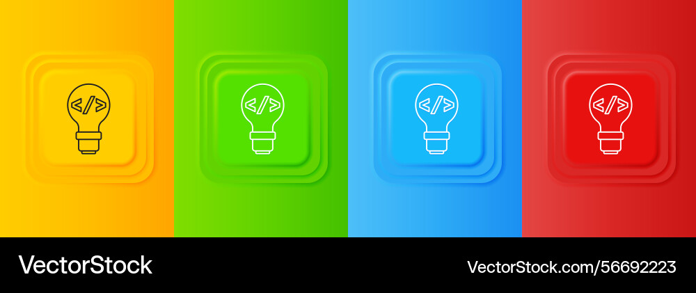 White web design and front end development icon White web design and front end development icon vector image