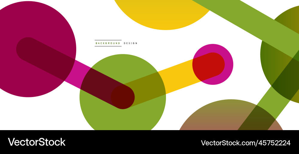 Abstract background round dots connected by lines Abstract background round dots connected by lines Vector Image