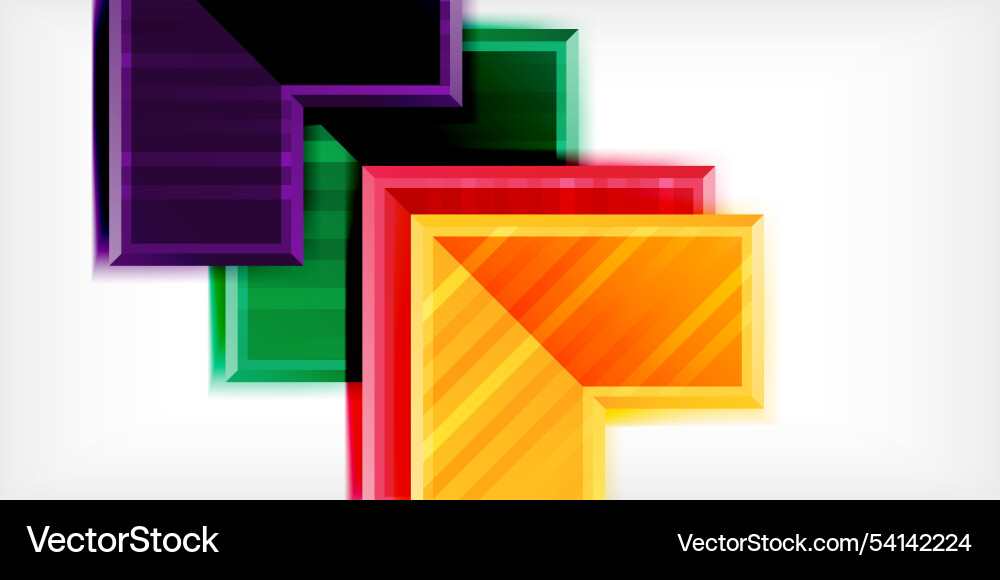 Arrow symbols created with 3d effects and line Arrow symbols created with 3d effects and line vector image