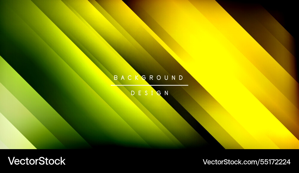 Dynamic shadow lines geometric shapes Vector Image