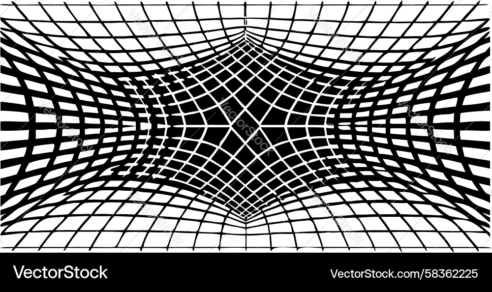 Fractured Grid Abstract Background Vector Image