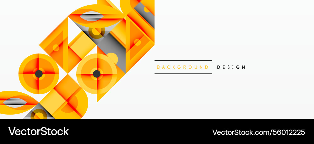 Geometric abstract composition with intersecting Geometric abstract composition with intersecting vector image