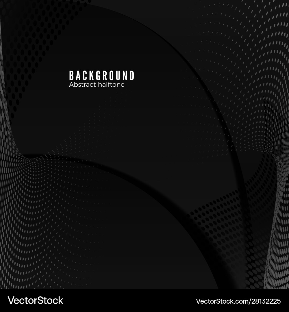 Halftone Geometric Background vector image