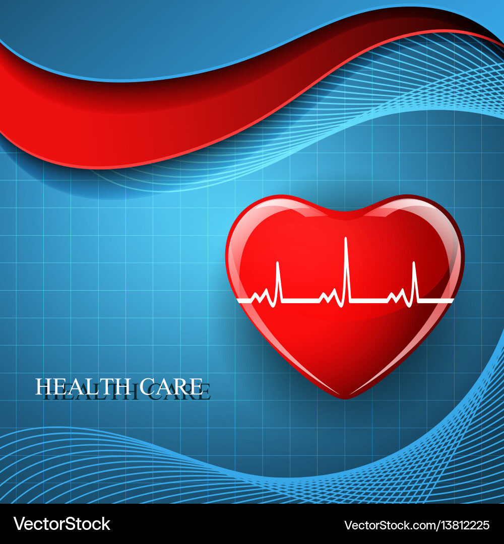 Heart shape on the abstract colorful background Heart shape on the abstract colorful background vector image