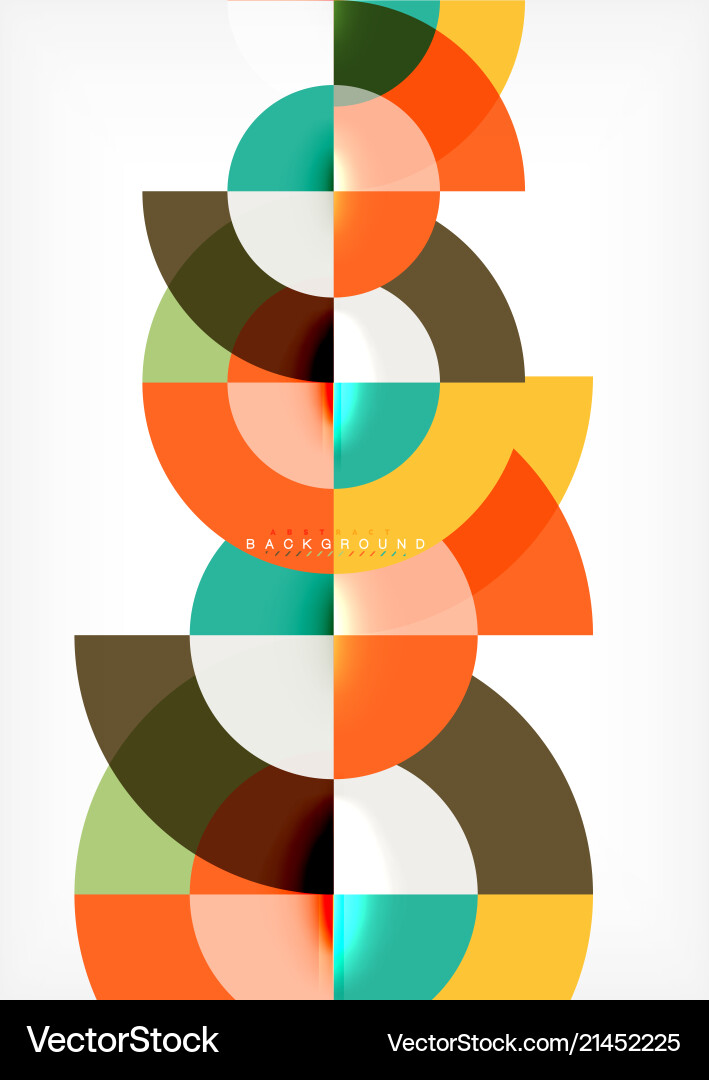 Modern circle abstract background Modern circle abstract background vector image