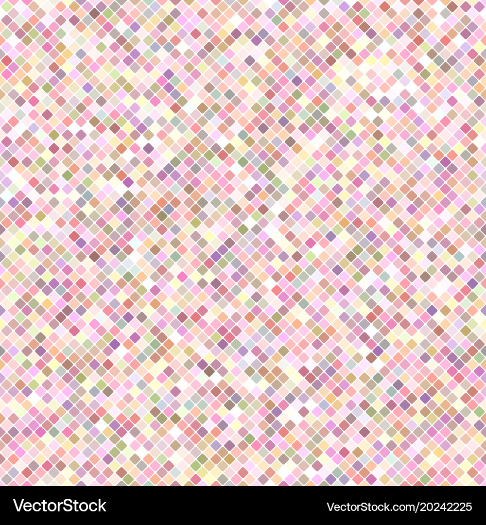 Pink seamless diagonal square pattern background vector image