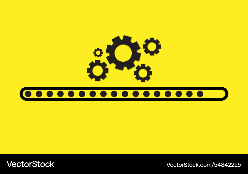 Software update loading process upgrade concept Software update loading process upgrade concept Vector Image