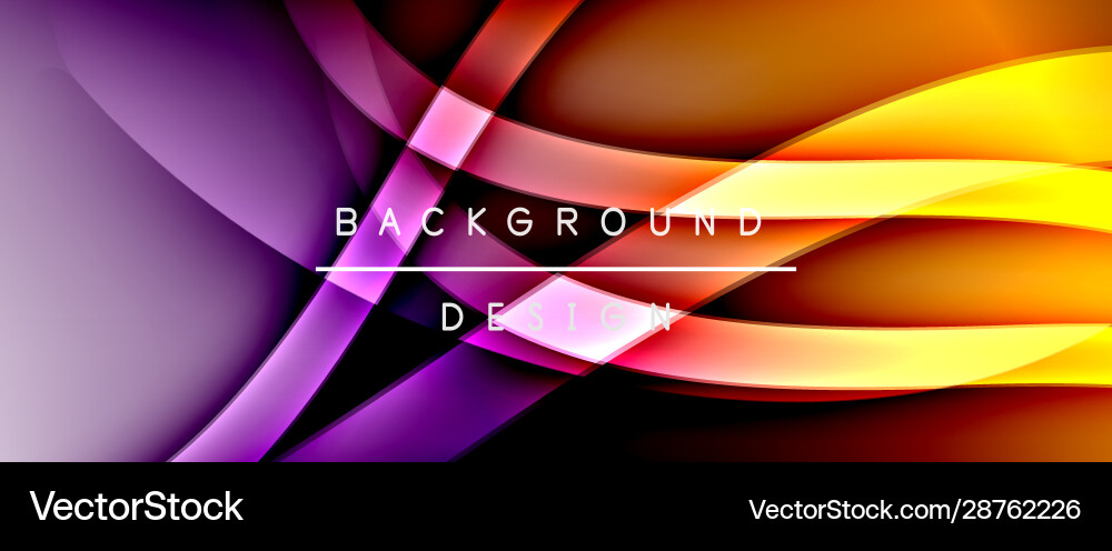 Dynamic trendy fluid color gradient abstract Vector Image