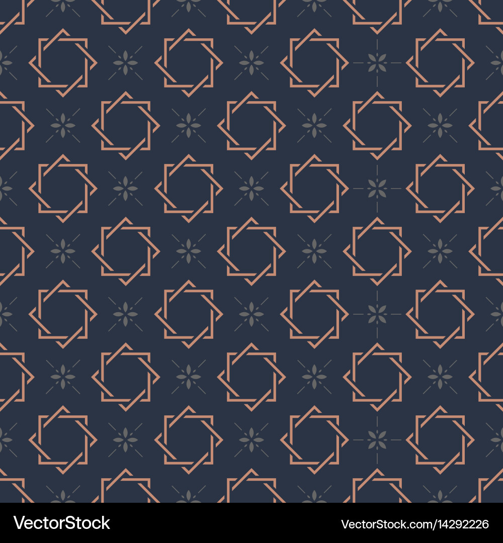Monogram seamless pattern Vector Image
