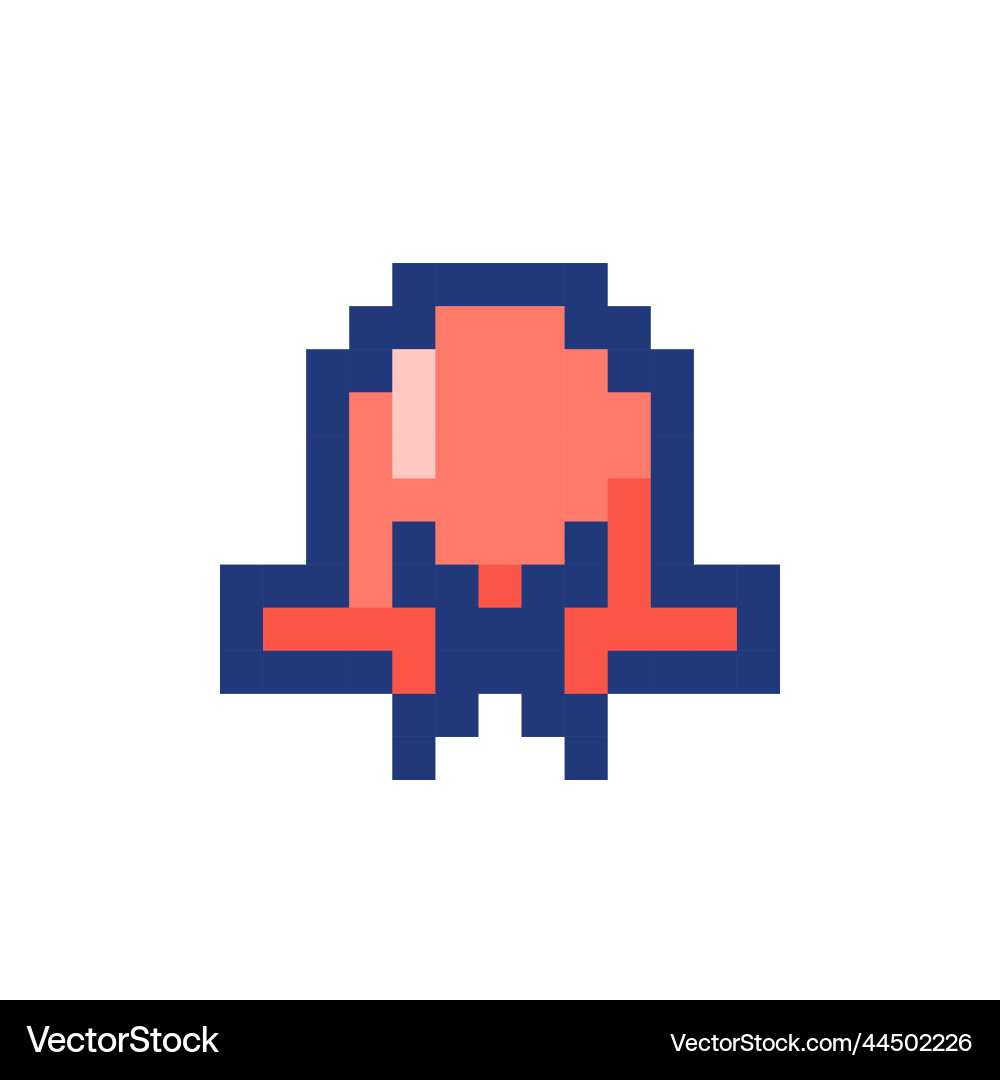 Silent notifications pixelated rgb color ui icon Silent notifications pixelated rgb color ui icon vector image
