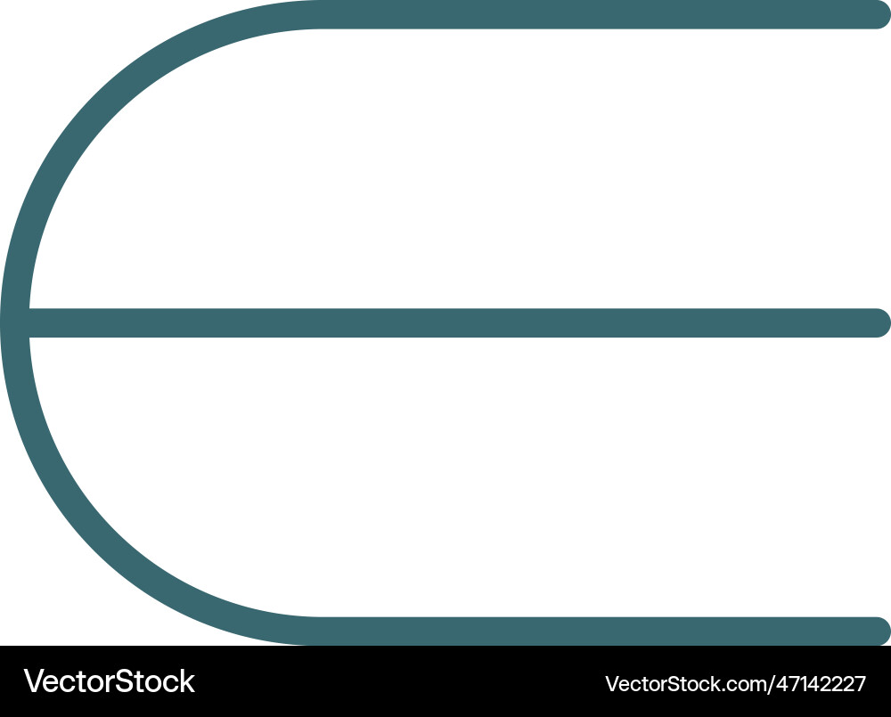 Is an element of icon thin line Is an element of icon thin line vector image