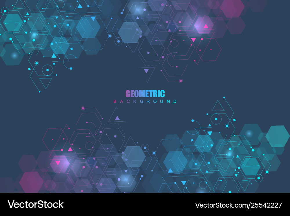 Science network pattern connecting lines and dots Science network pattern connecting lines and dots vector image