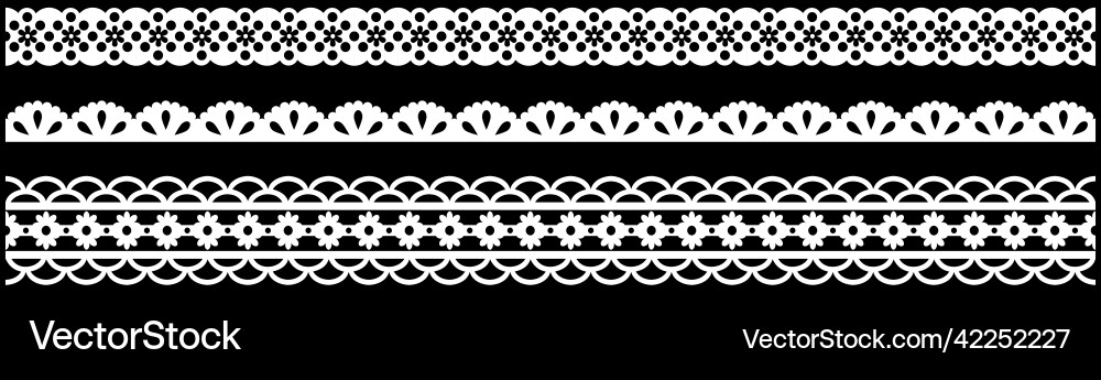 Seamless pattern for creating cards style lace Seamless pattern for creating cards style lace vector image