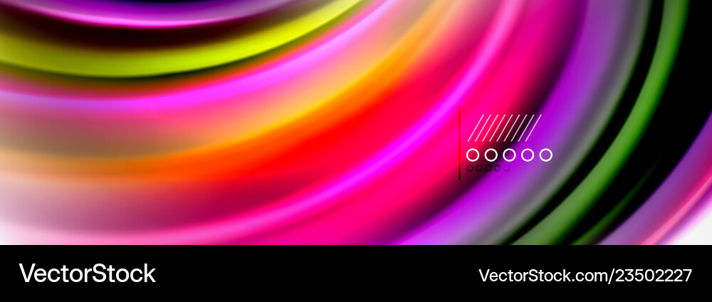 Smooth liquid blur wave background color flow Smooth liquid blur wave background color flow Vector Image