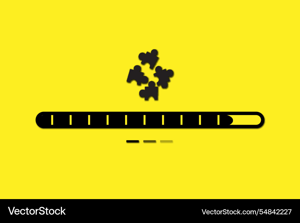 Software update loading process upgrade concept Software update loading process upgrade concept vector image