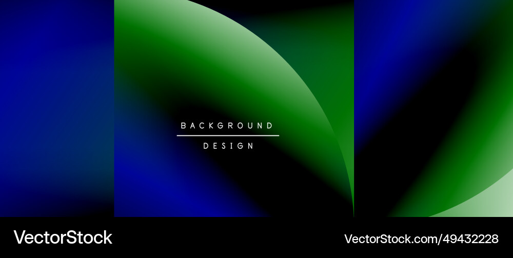 Bright color circle and round element minimal Vector Image