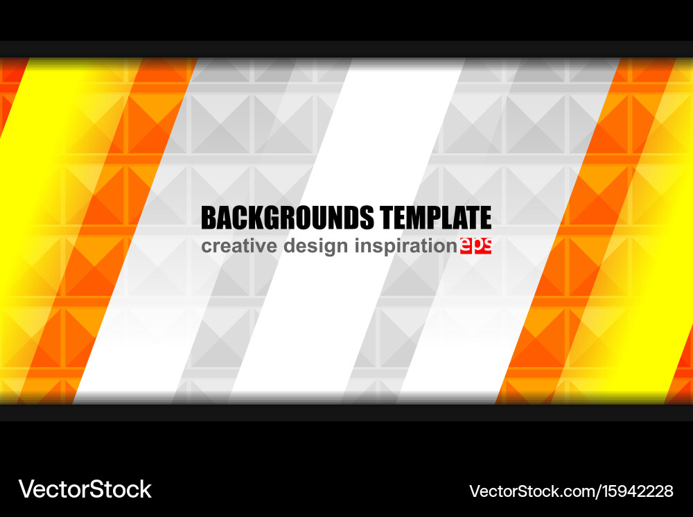 Dynamic Triangles Background vector image