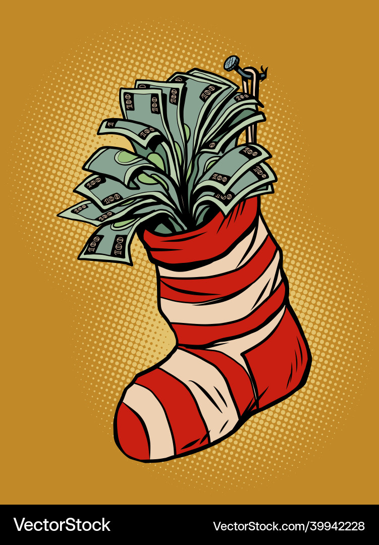 Geld-Bonus-Preis Geschenk-Gewinn Gewinn Weihnachten Geld-Bonus-Preis Geschenk-Gewinn Gewinn Weihnachten vektorbild
