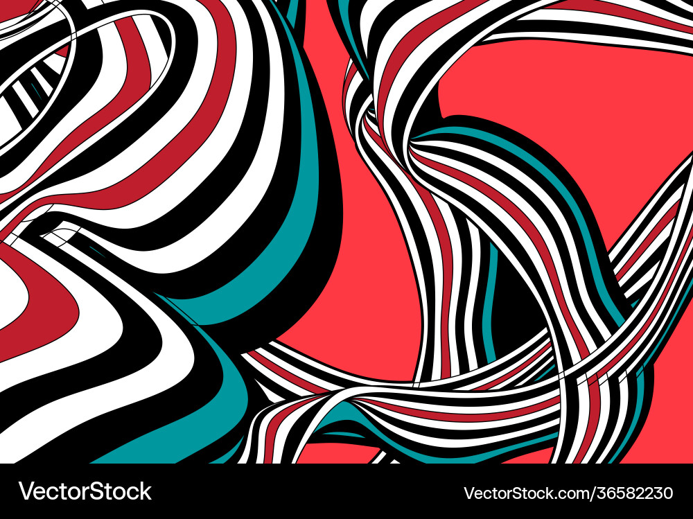 Abstract linear background with waves Abstract linear background with waves vector image
