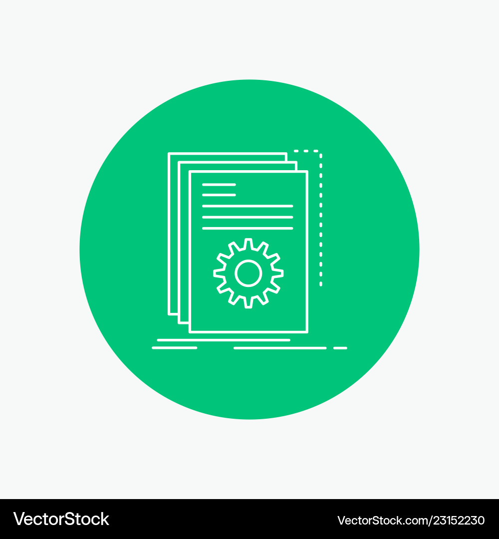 App build developer program script white line App build developer program script white line vector image