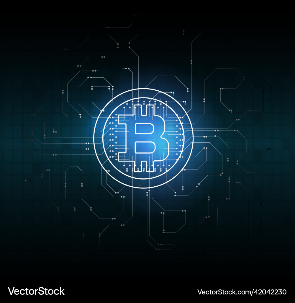 Concept of non-functioning nft tokens on a dar Concept of non-functioning nft tokens on a dar vector image