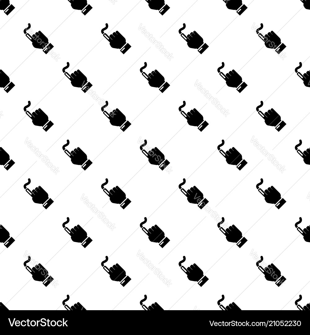 Hand click icon simple black style Hand click icon simple black style vector image