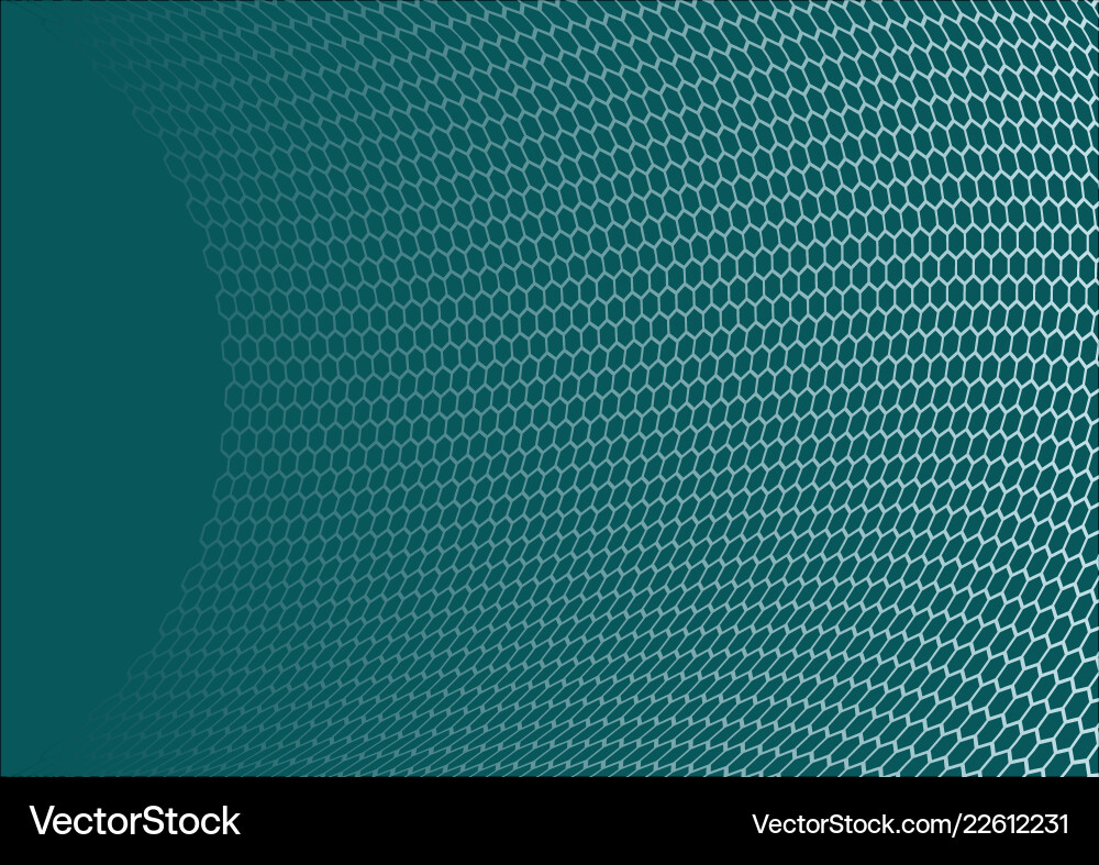 Abstract hexagon background design vector image