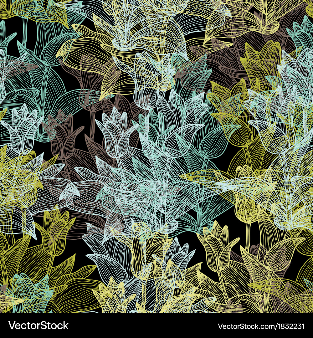 Seamless pattern Vector Image