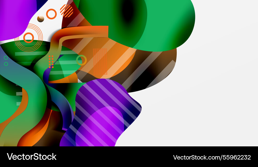 Abstract liquid shapes and lines background Abstract liquid shapes and lines background vector image