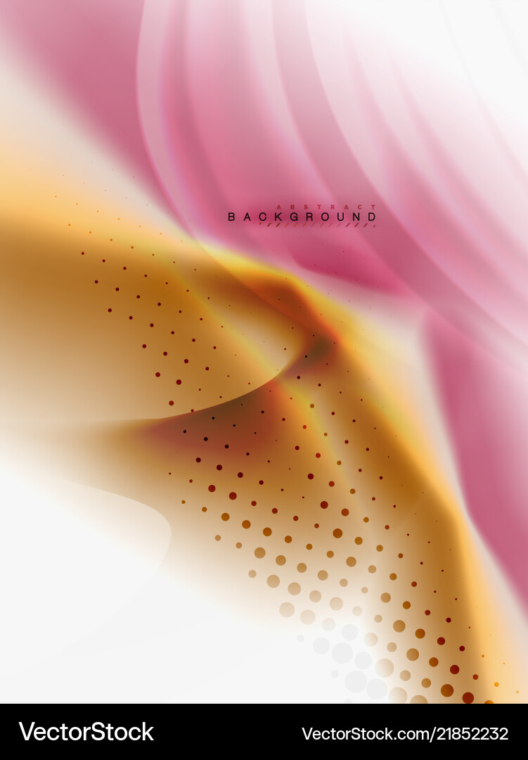 Background abstract color flow liquid design Vector Image