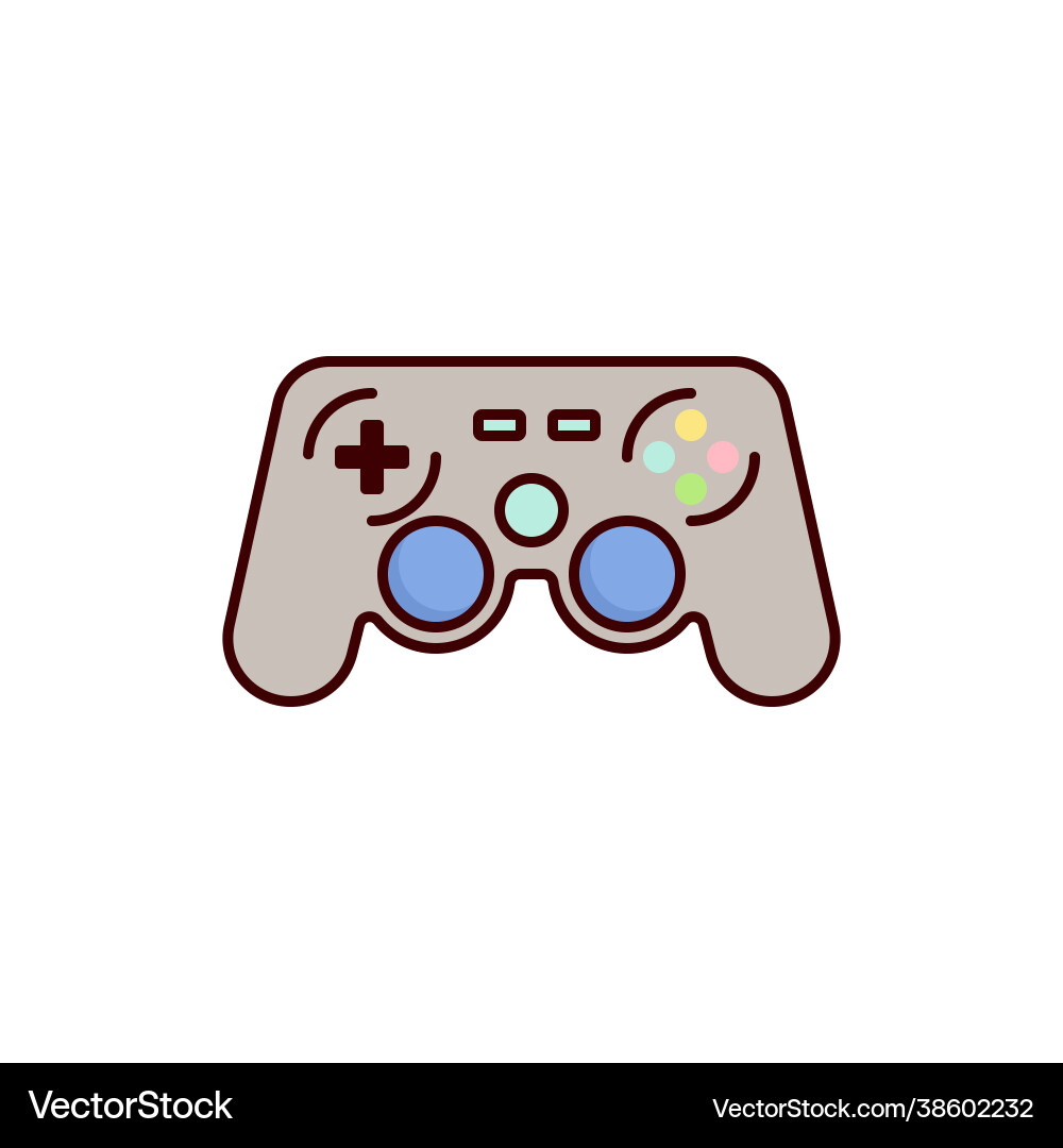 Game controller icon gampad Vector Image