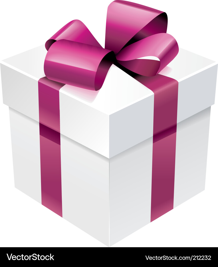 Geschenkbox Vektorbild
