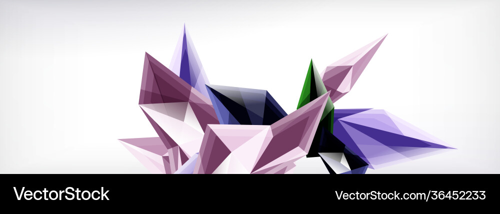 3d triangles and pyramids abstract 3d triangles and pyramids abstract vector image