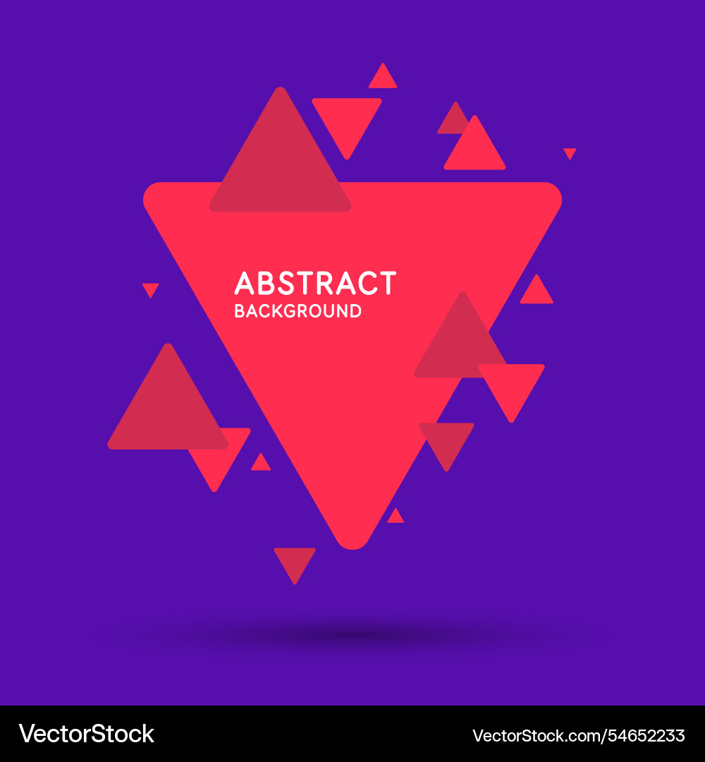Abstract geometric background with triangles Abstract geometric background with triangles vector image