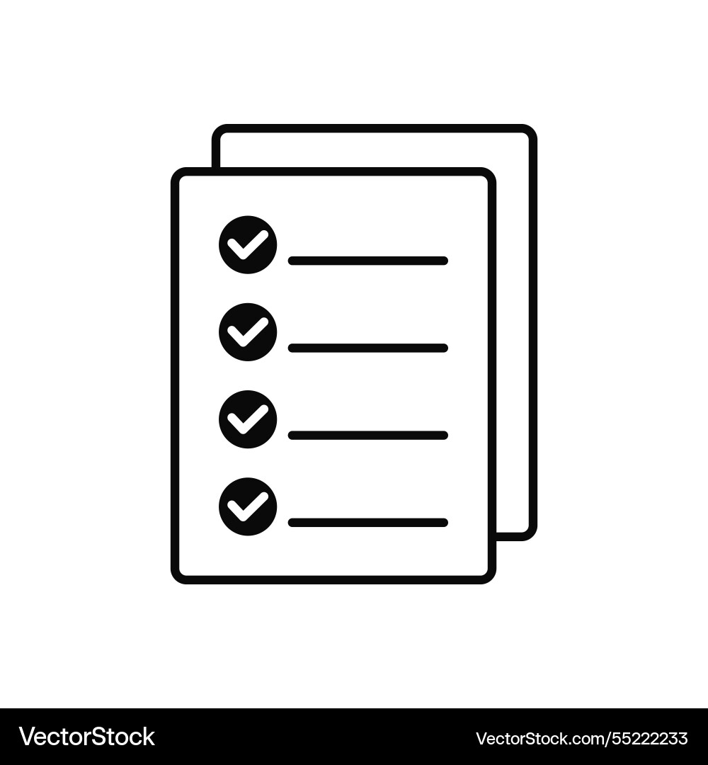 Check document file design vector image