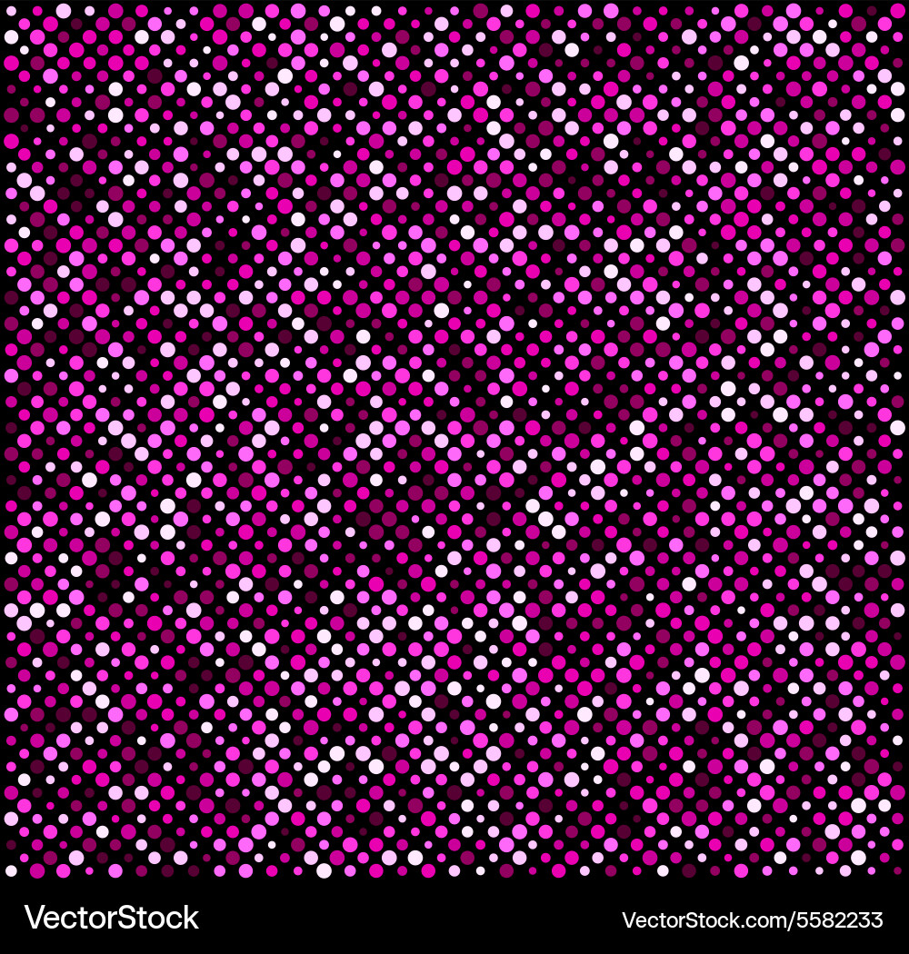 Circles technology pattern background vector image