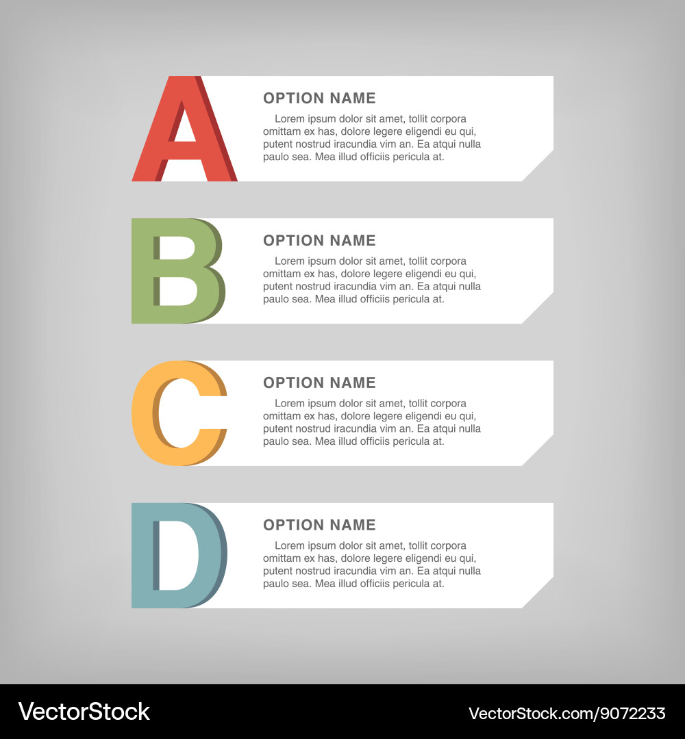 Presentation Templates & Elements vector image