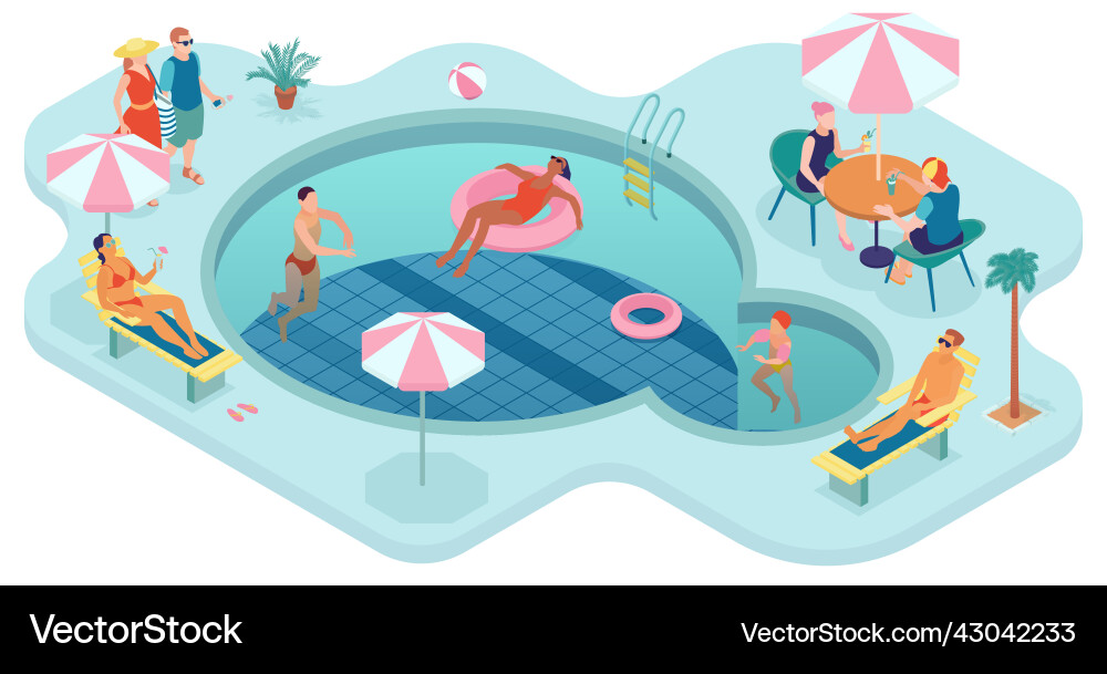 Summer vacation concept Royalty Free Vector Image