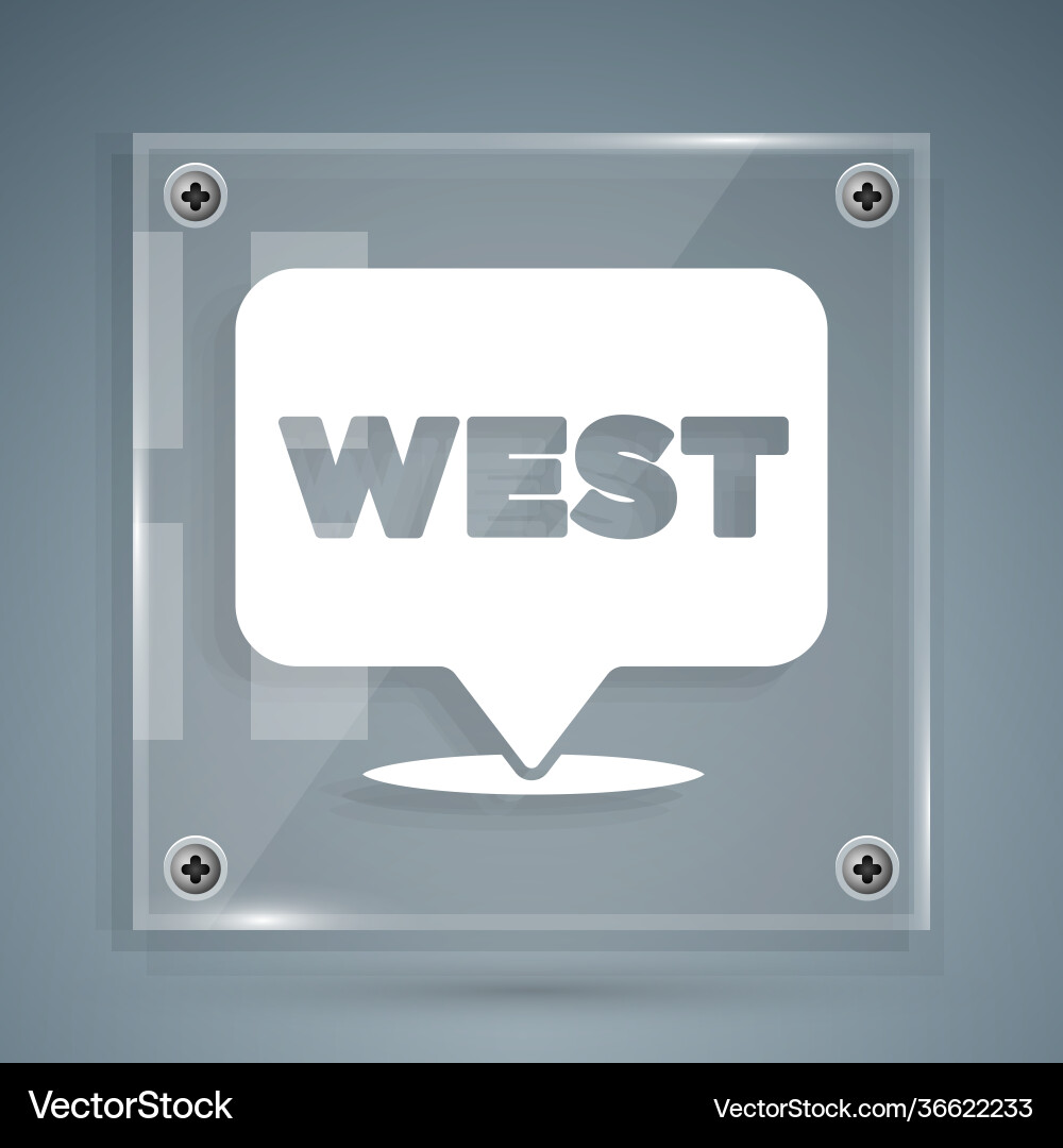 White pointer to wild west icon isolated on grey White pointer to wild west icon isolated on grey vector image