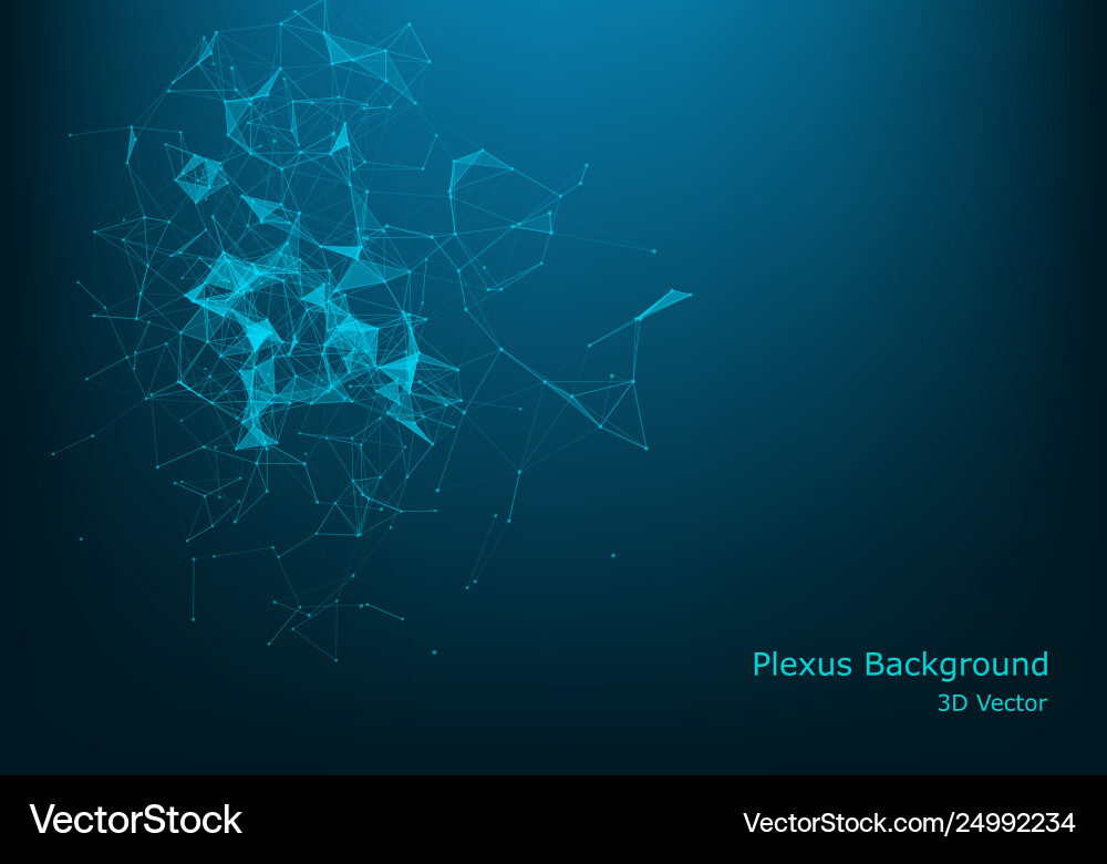 Big data visualization background modern Big data visualization background modern vector image